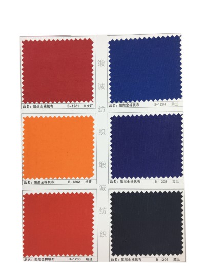 GZ-XNCG   阻燃全棉帆布   C100％   21+21*10  72*40 正面照